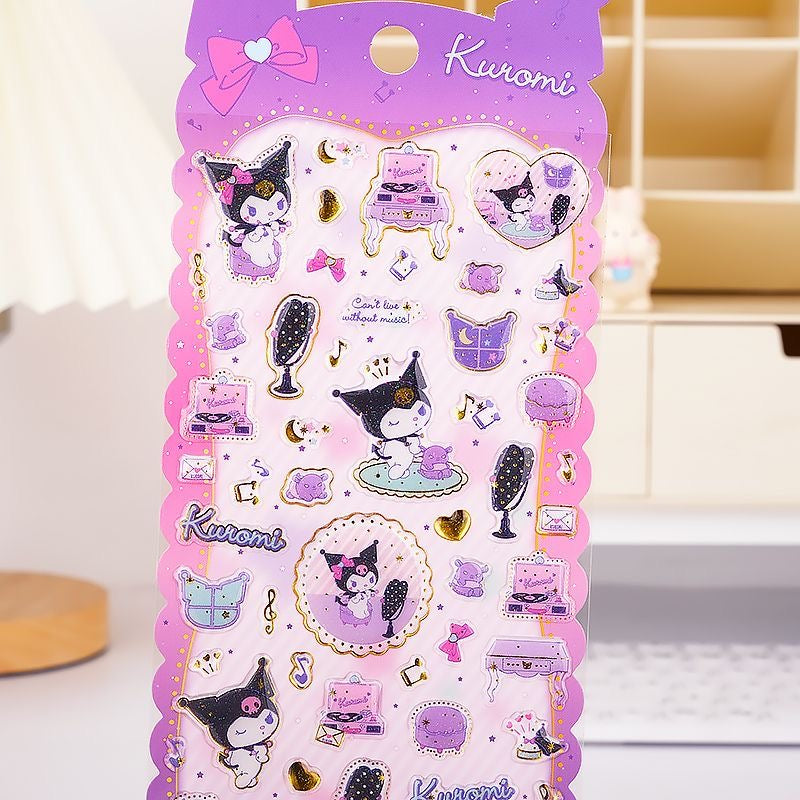 4枚クリスタルステッカー