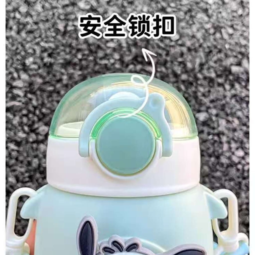 ポチャッコ ストロー付きTritanボトル 690ml ミント