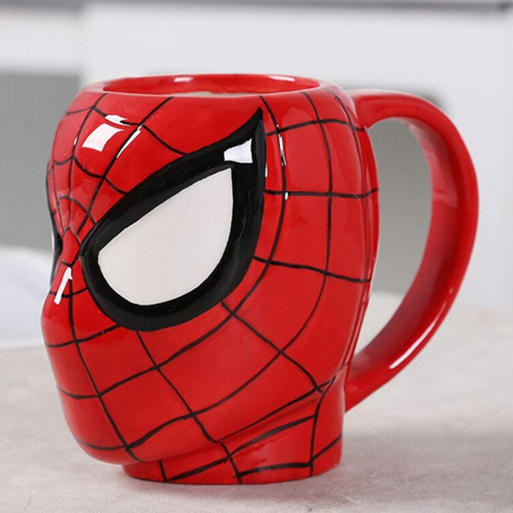 マーベル スパイダーマン 立体セラミックマグ レッド