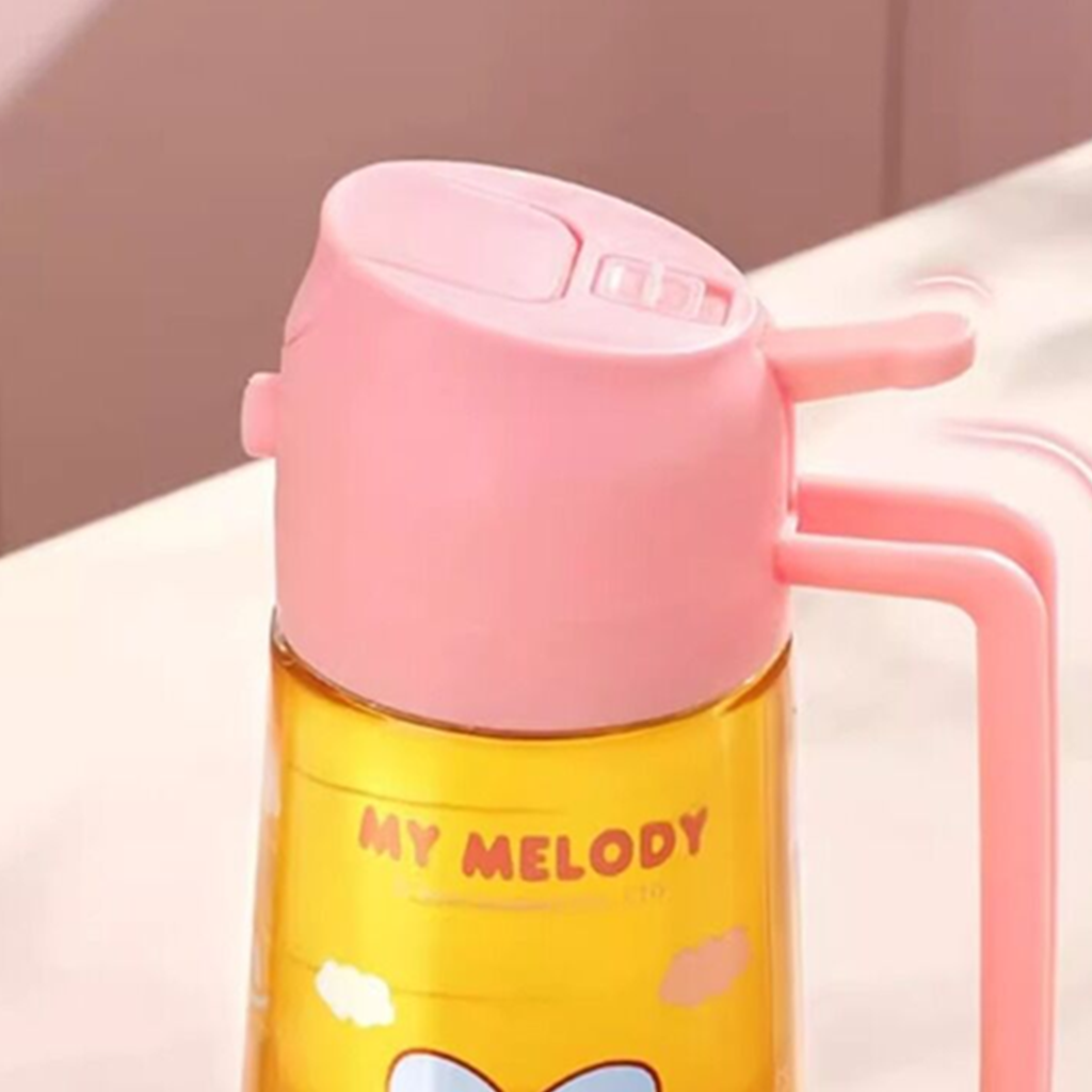 マイメロディ スプレー&注ぎ口2WAYガラスオイルボトル 470ml