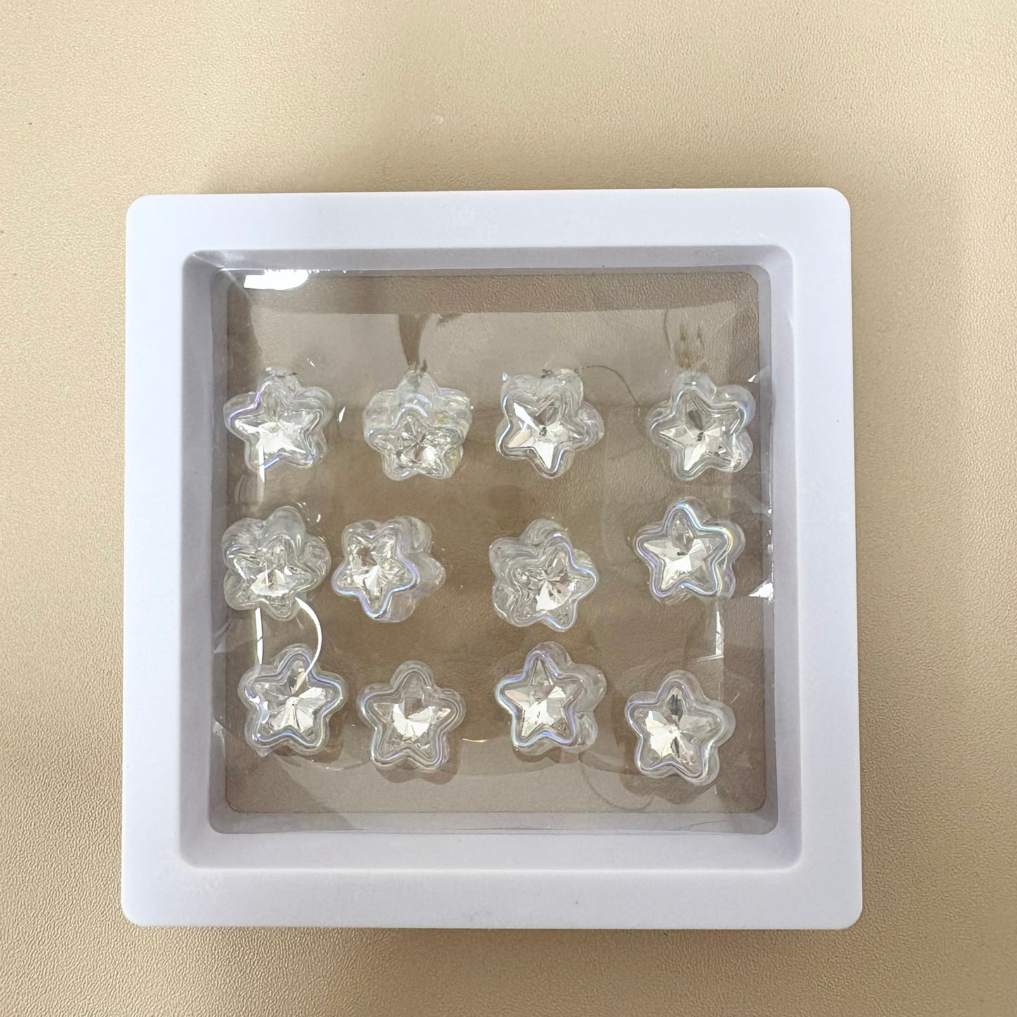 ダイヤモンドのビーズ12pcs