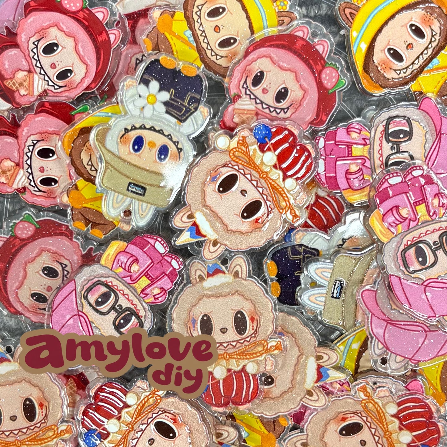DIYアクリルの本10pcs(2種類のIPを選択できます)