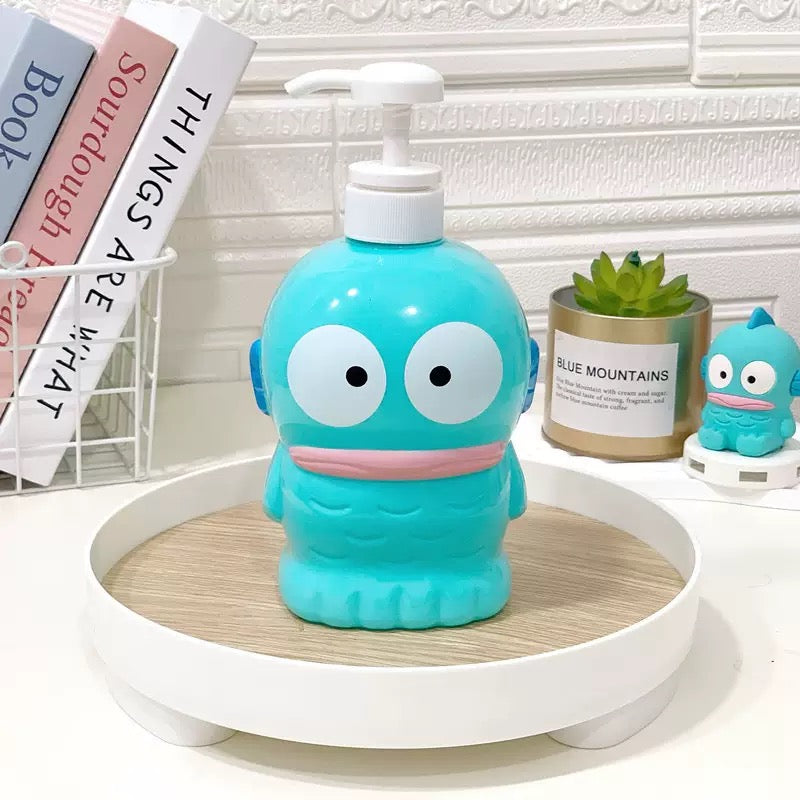 キャラクター押し式分割ボトル600ml