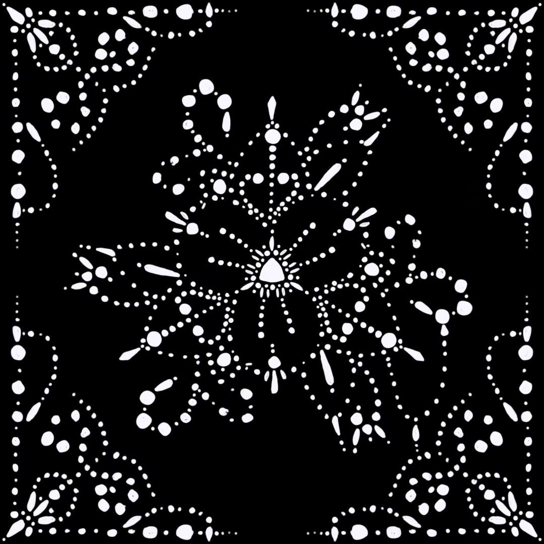 真珠貼り画(フラットパールを8個プレゼントします)