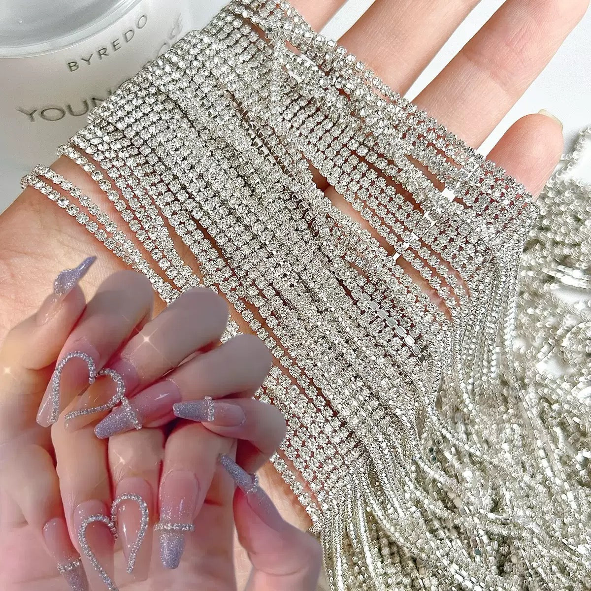 DIY ネイルアクセサリーチェーン