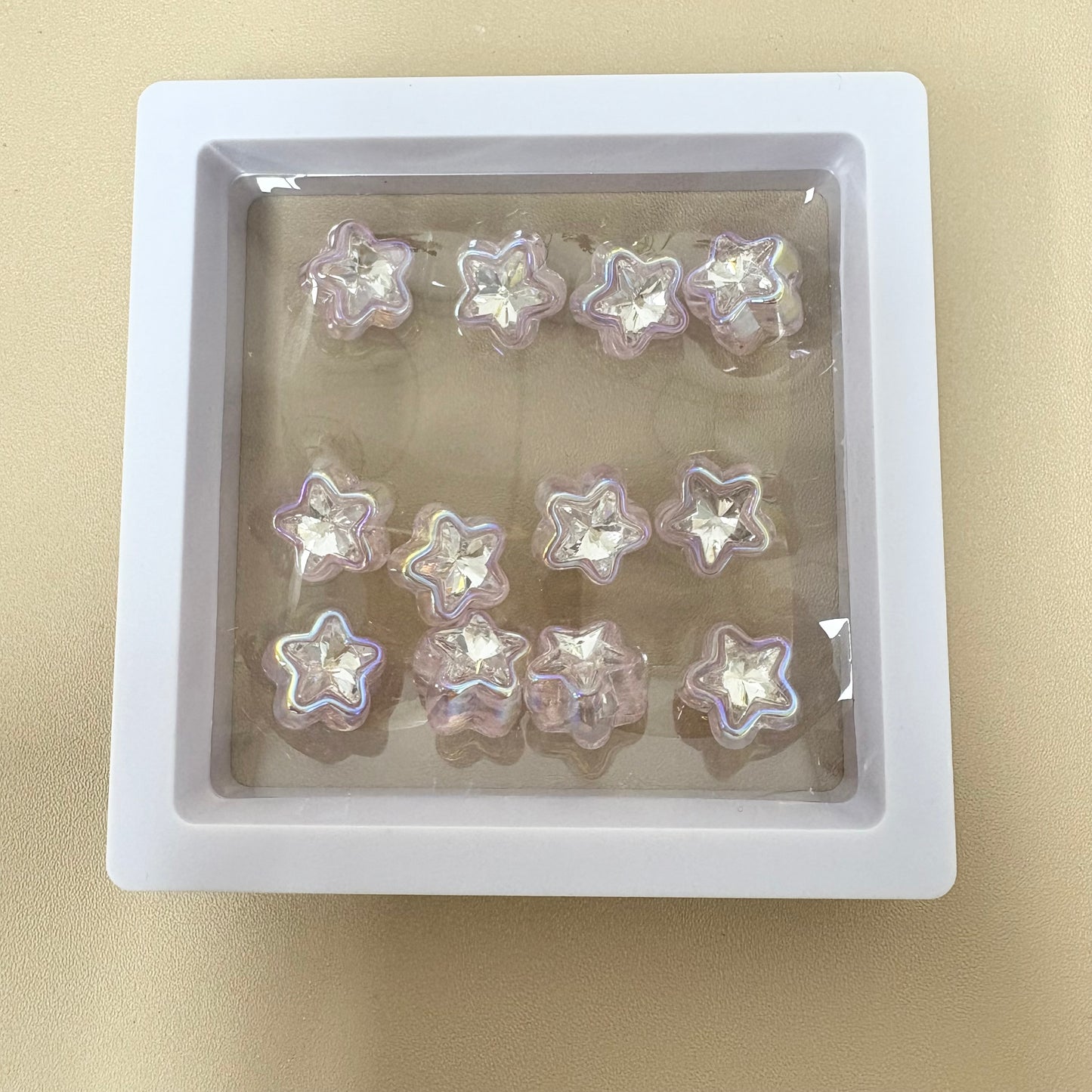 ダイヤモンドのビーズ12pcs