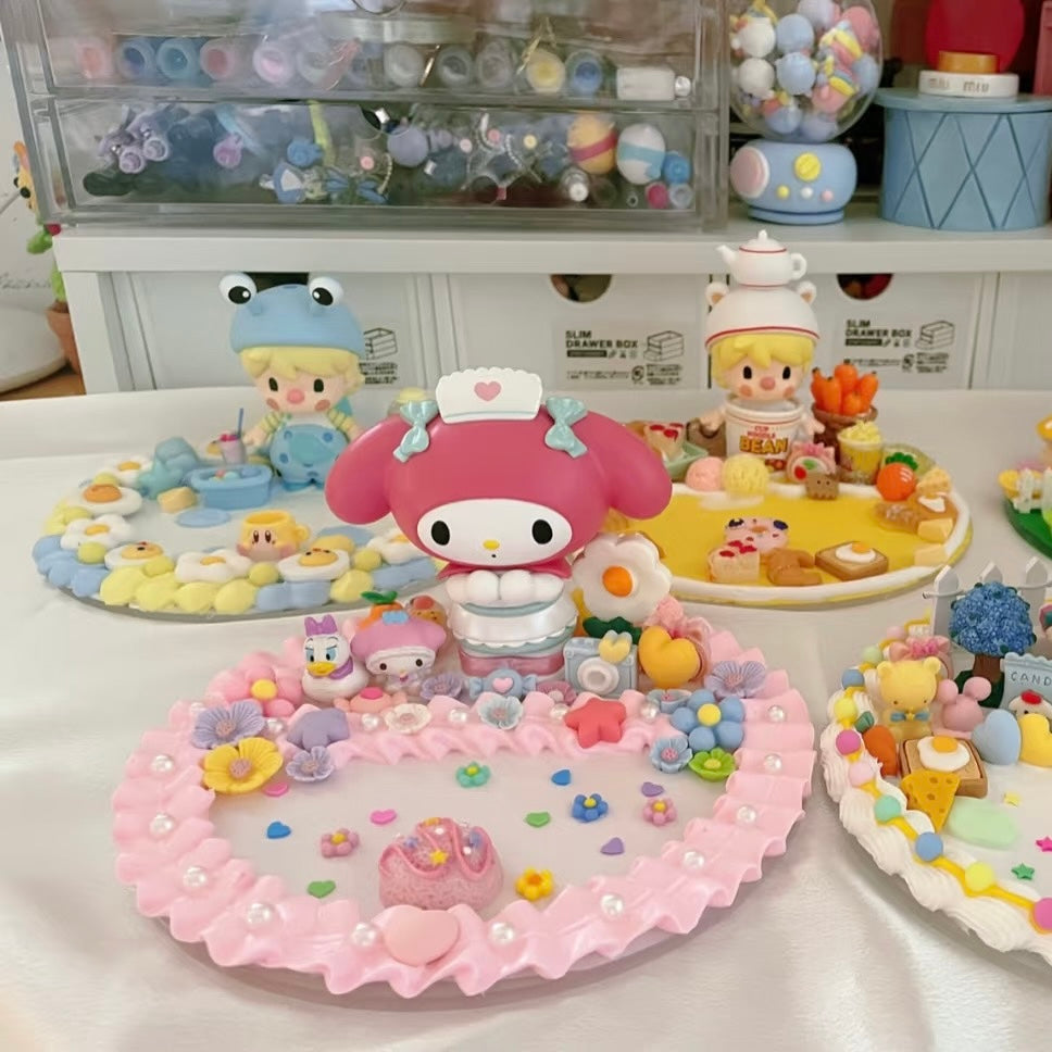 手作り円形アクリル板