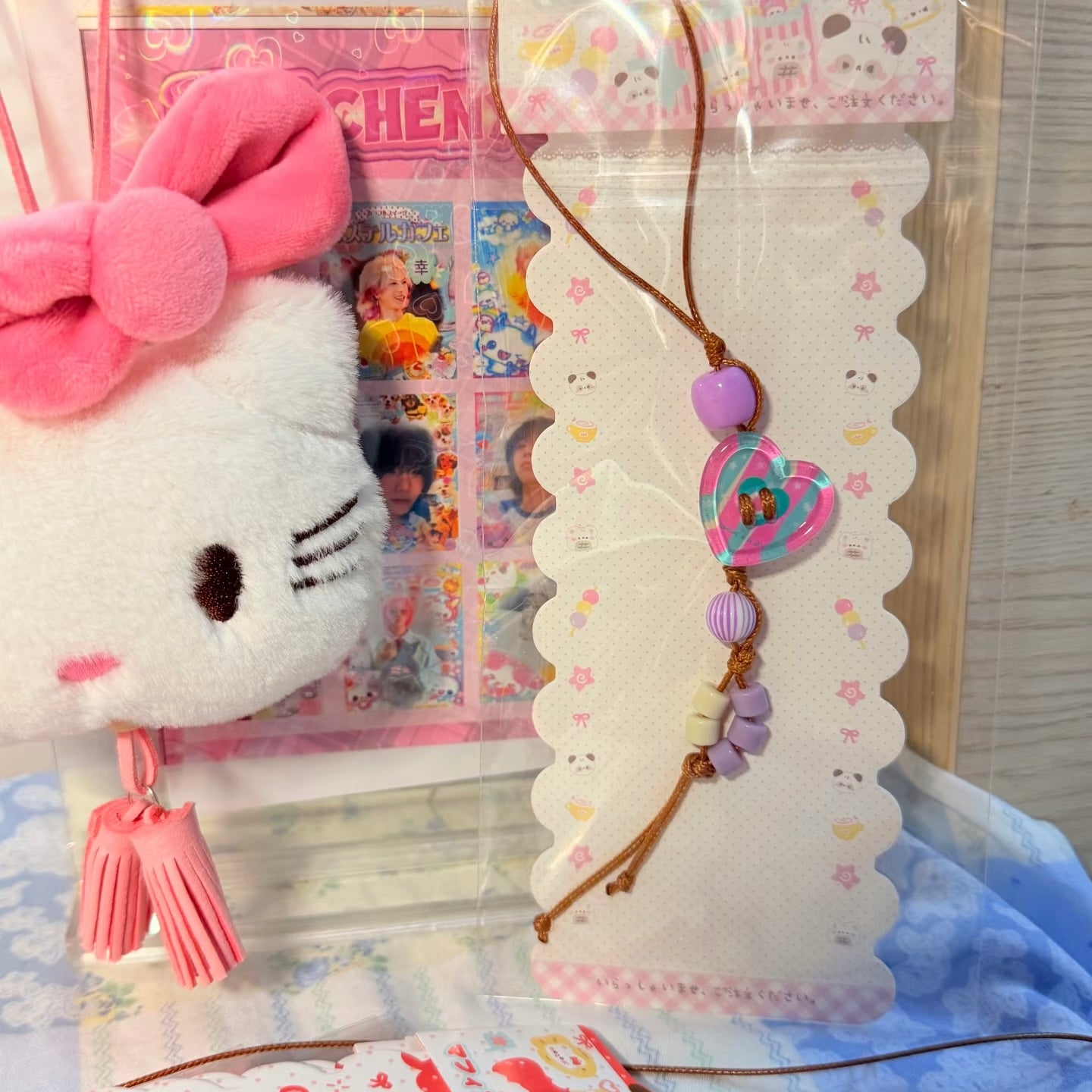 10pcs猫のボタン