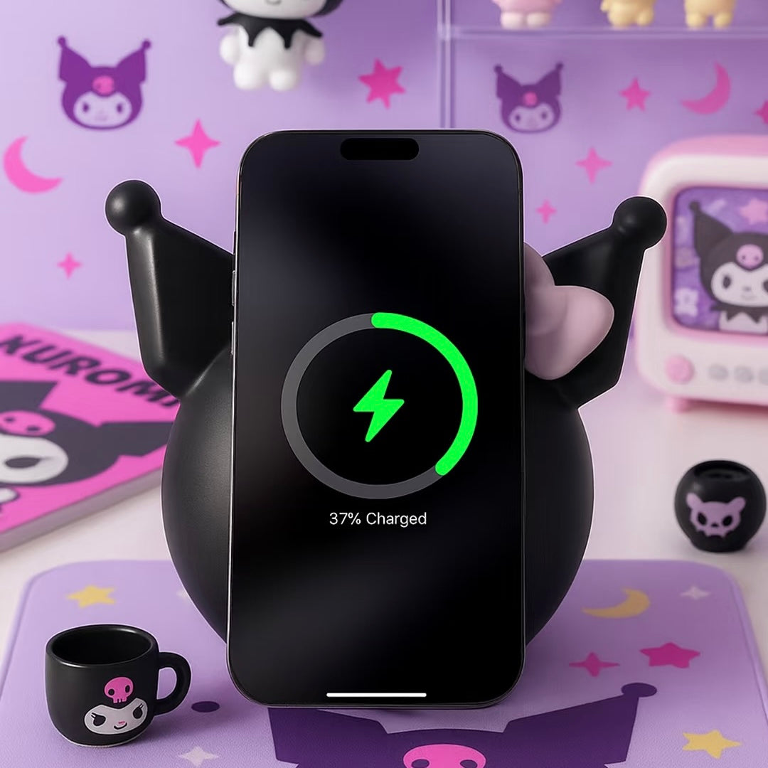 kuromi クリエイティブMagsafe磁気充電スマホスタンド クロミ内蔵