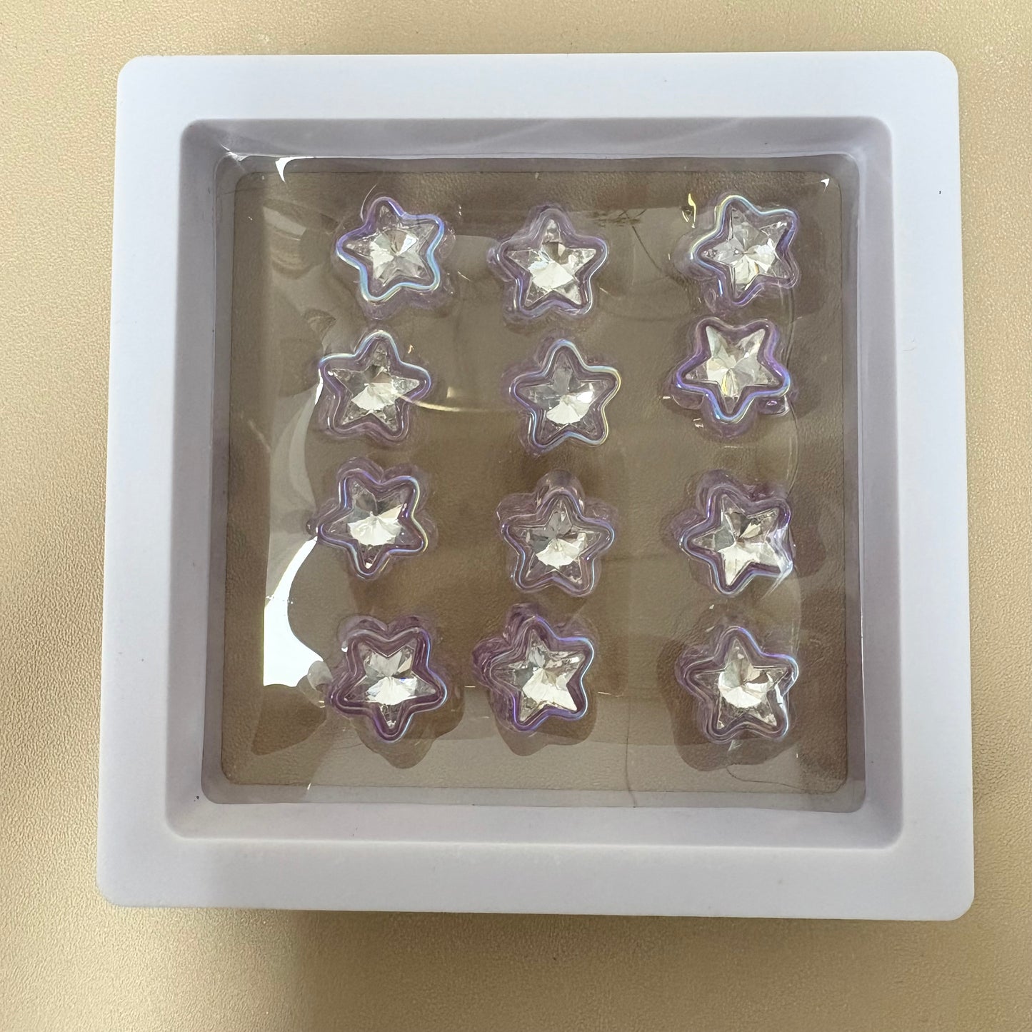 ダイヤモンドのビーズ12pcs