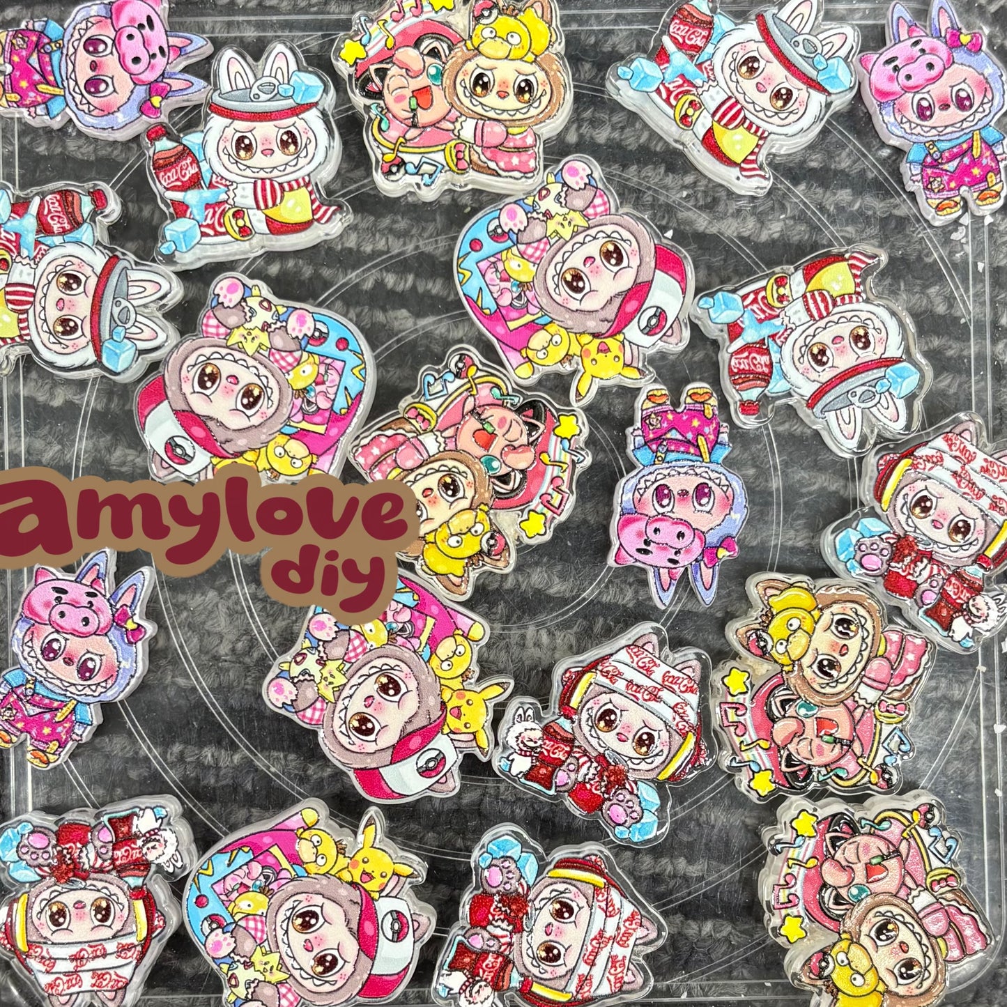 DIYアクリルの本10pcs(2種類のIPを選択できます)