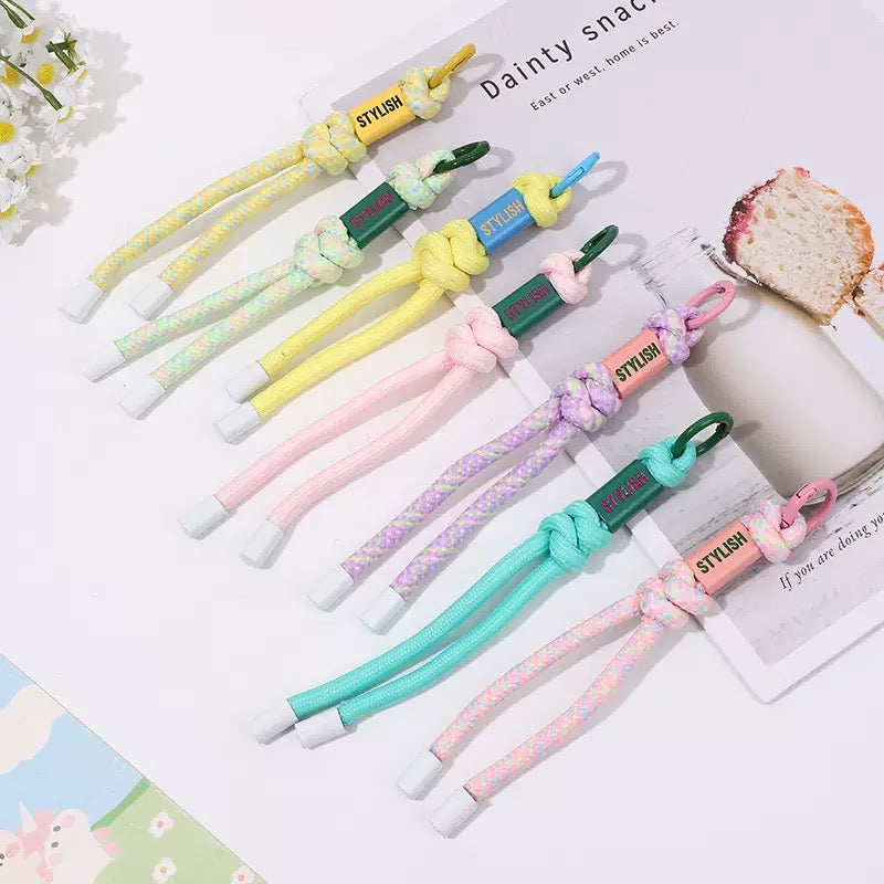 人字形結び編みの吊り紐