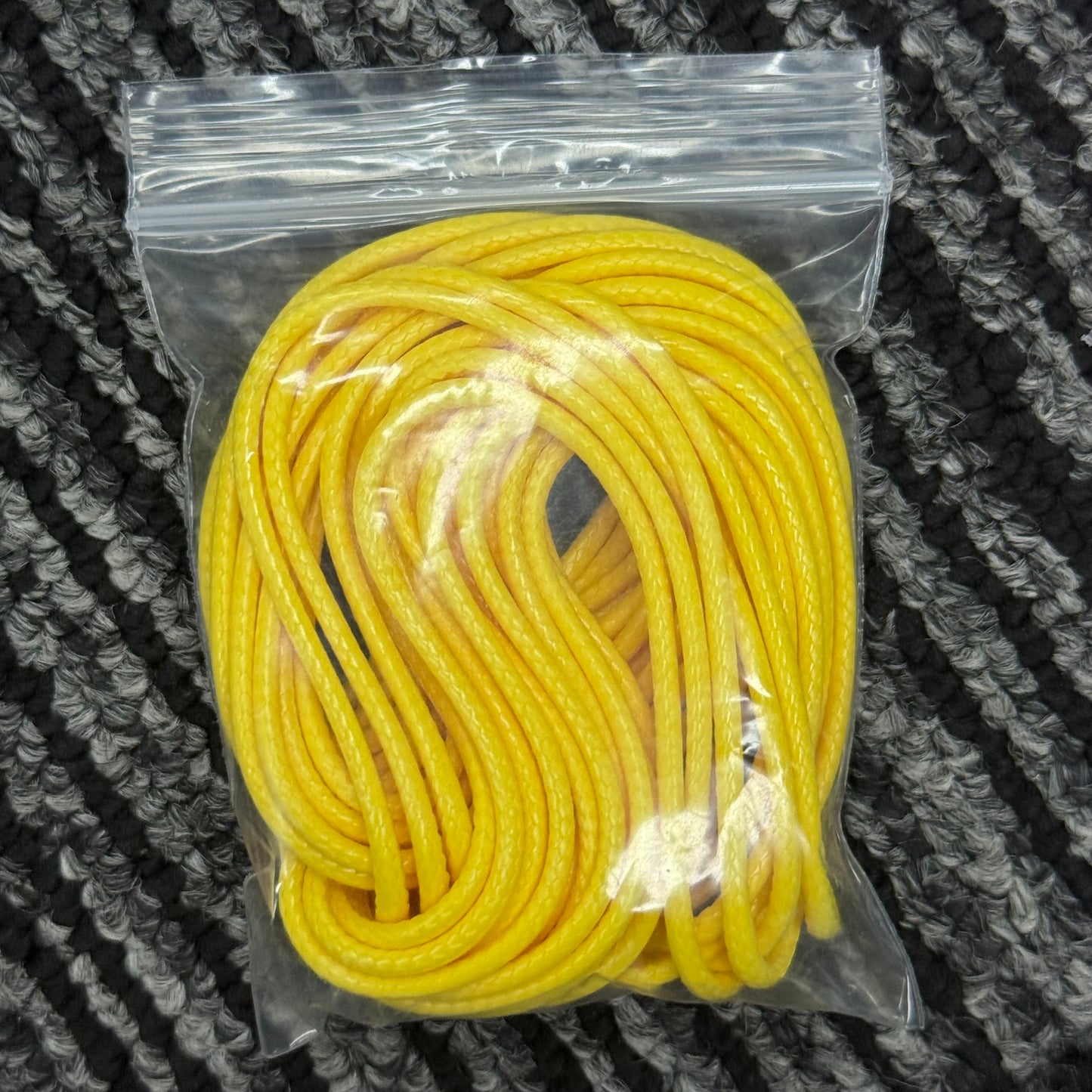 2mm/5mワックス糸フェイクスキンひもビーズ材料