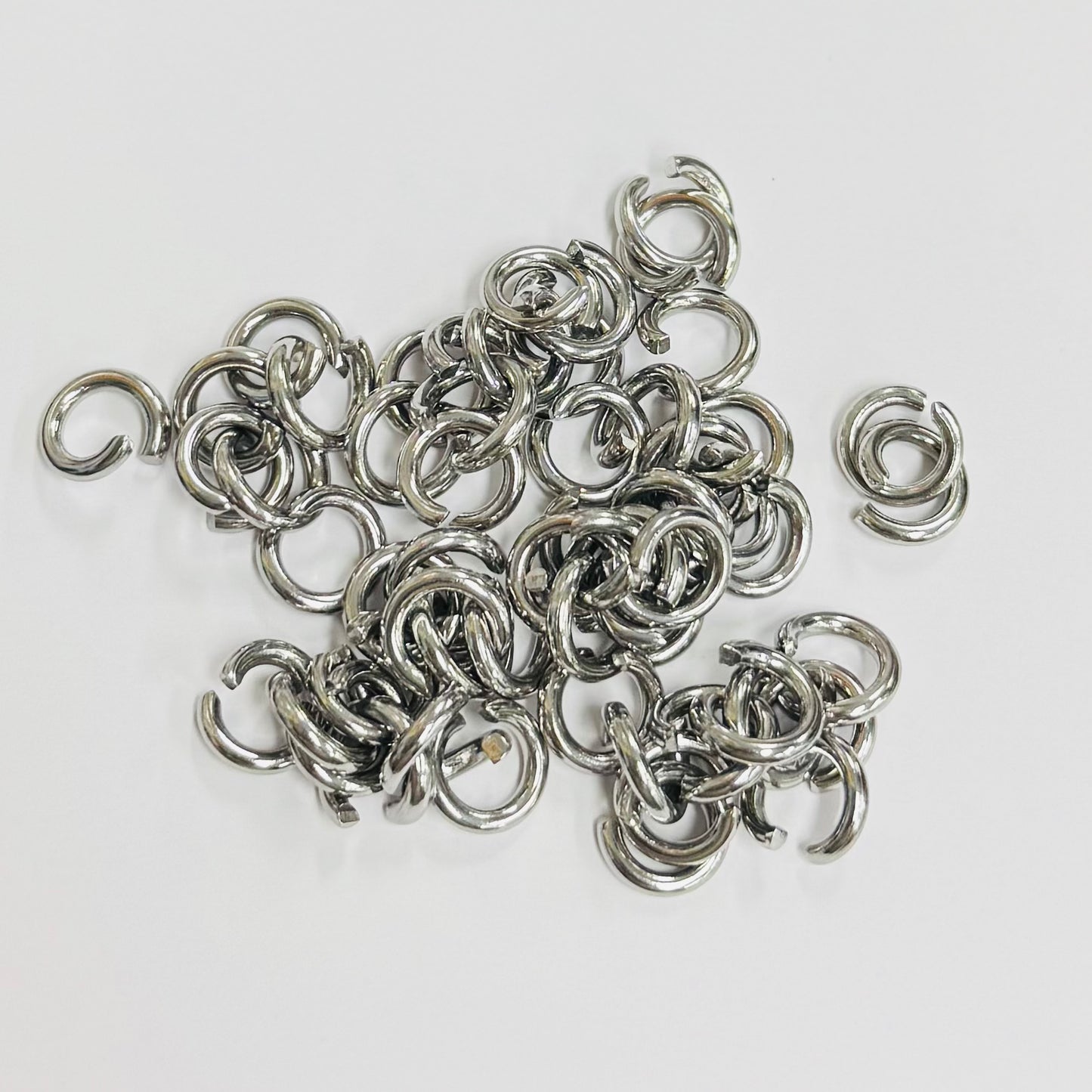 ステンレス開口リング/1包