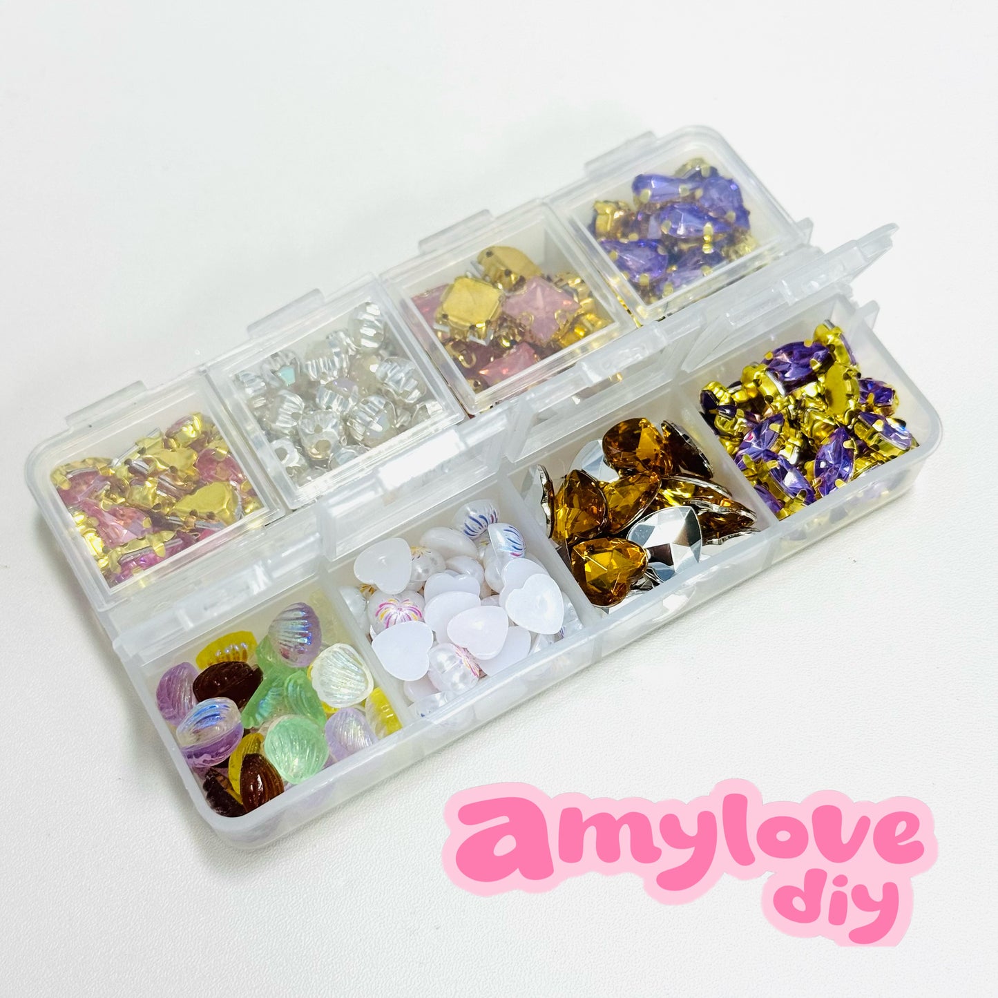 六箱/八箱ネイルアクセサリー