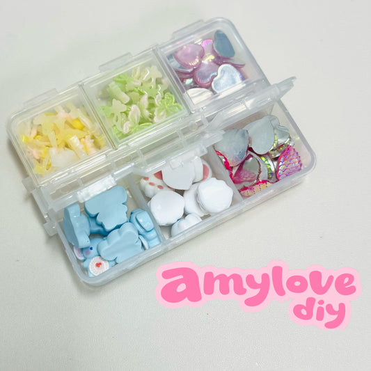 六箱/八箱ネイルアクセサリー