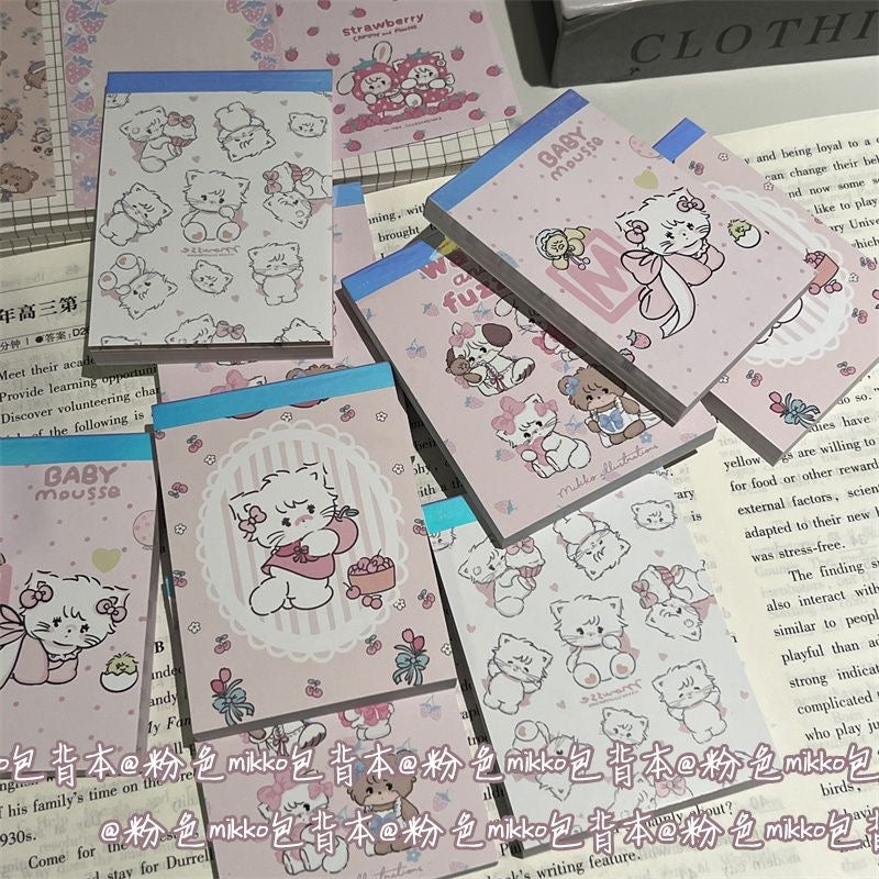 ミッコの便箋紙(8pcs)