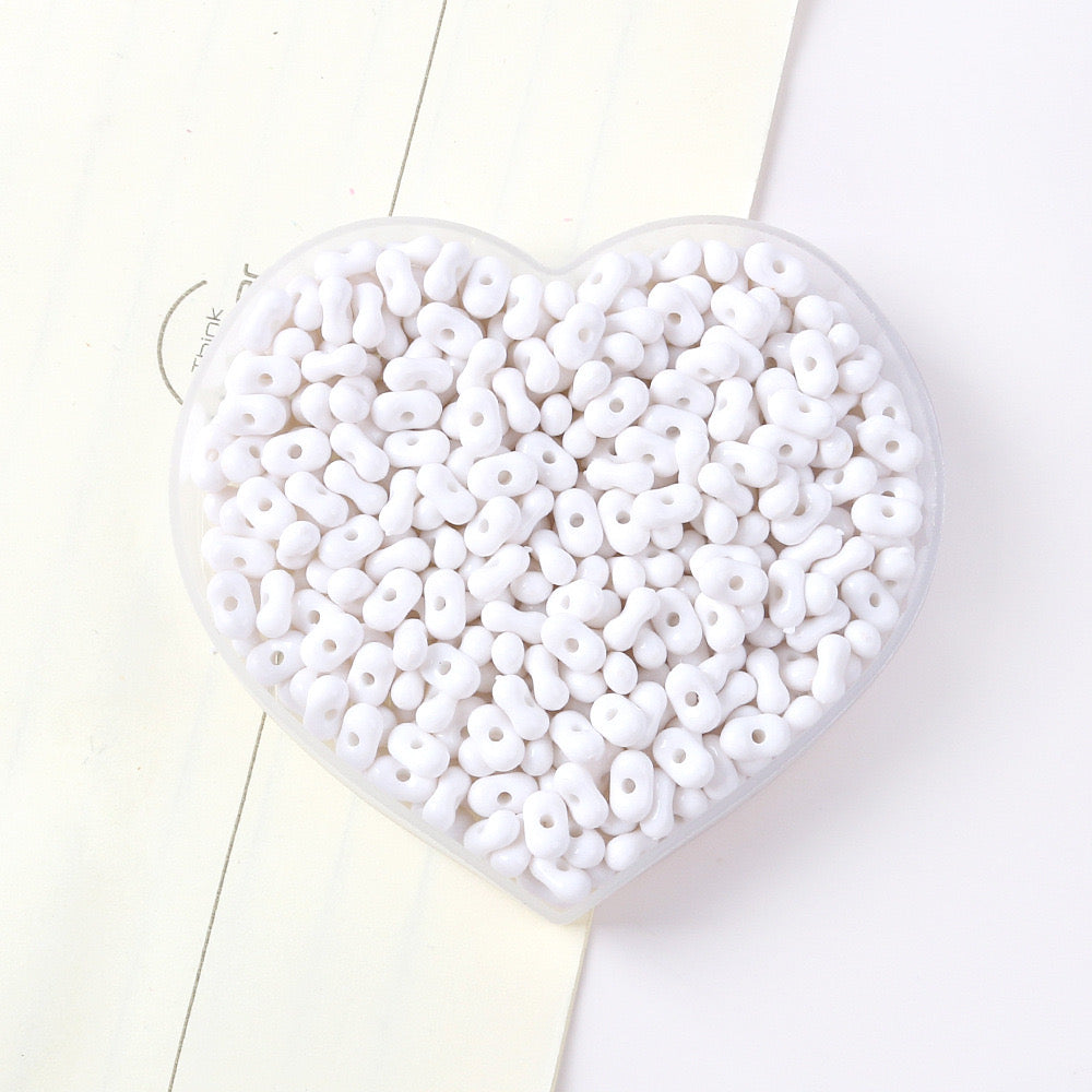 5x8mm ピーナッツビーズ(79pcs)