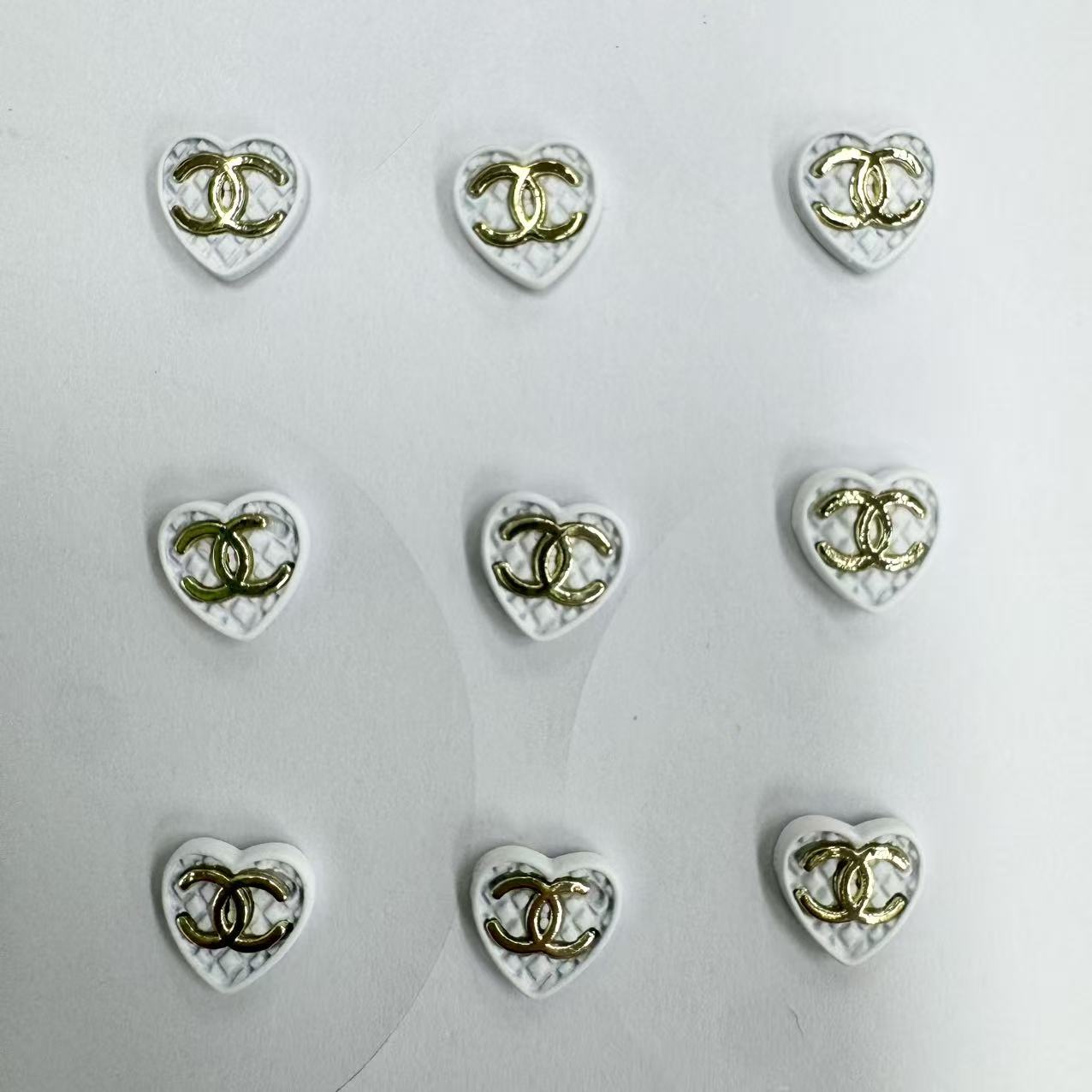 秘密金属ネイルアクセサリー10pcs