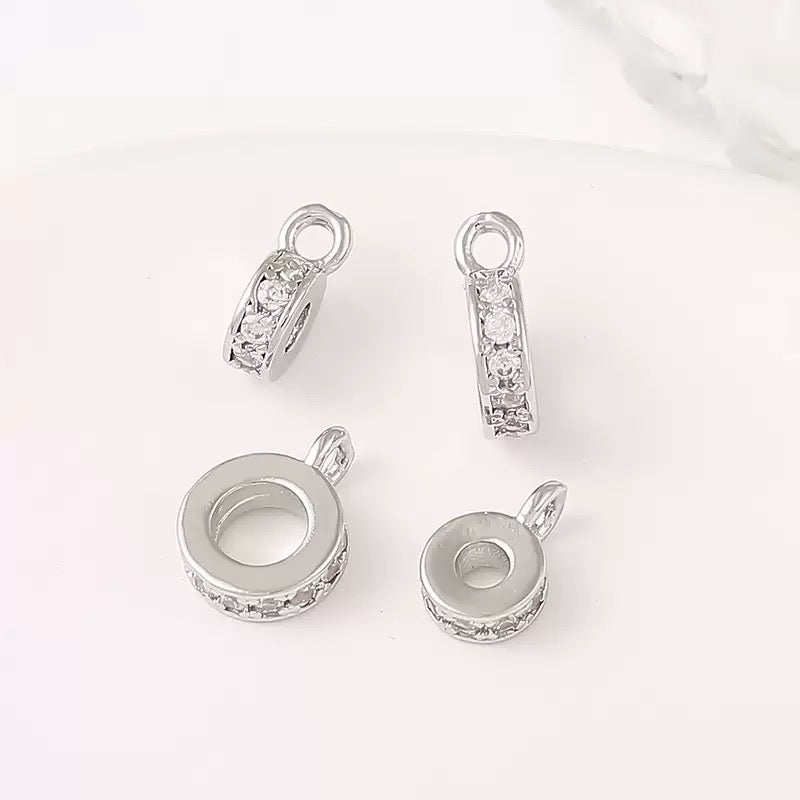 1pc-6mmジルコンやビーズ