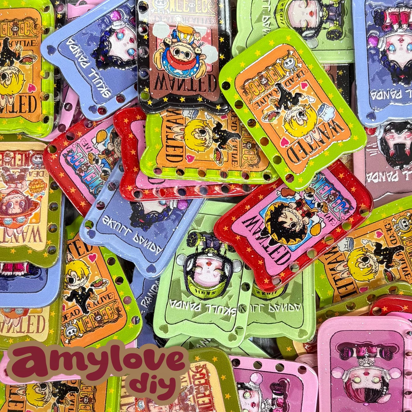 DIYアクリルの本10pcs(2種類のIPを選択できます)