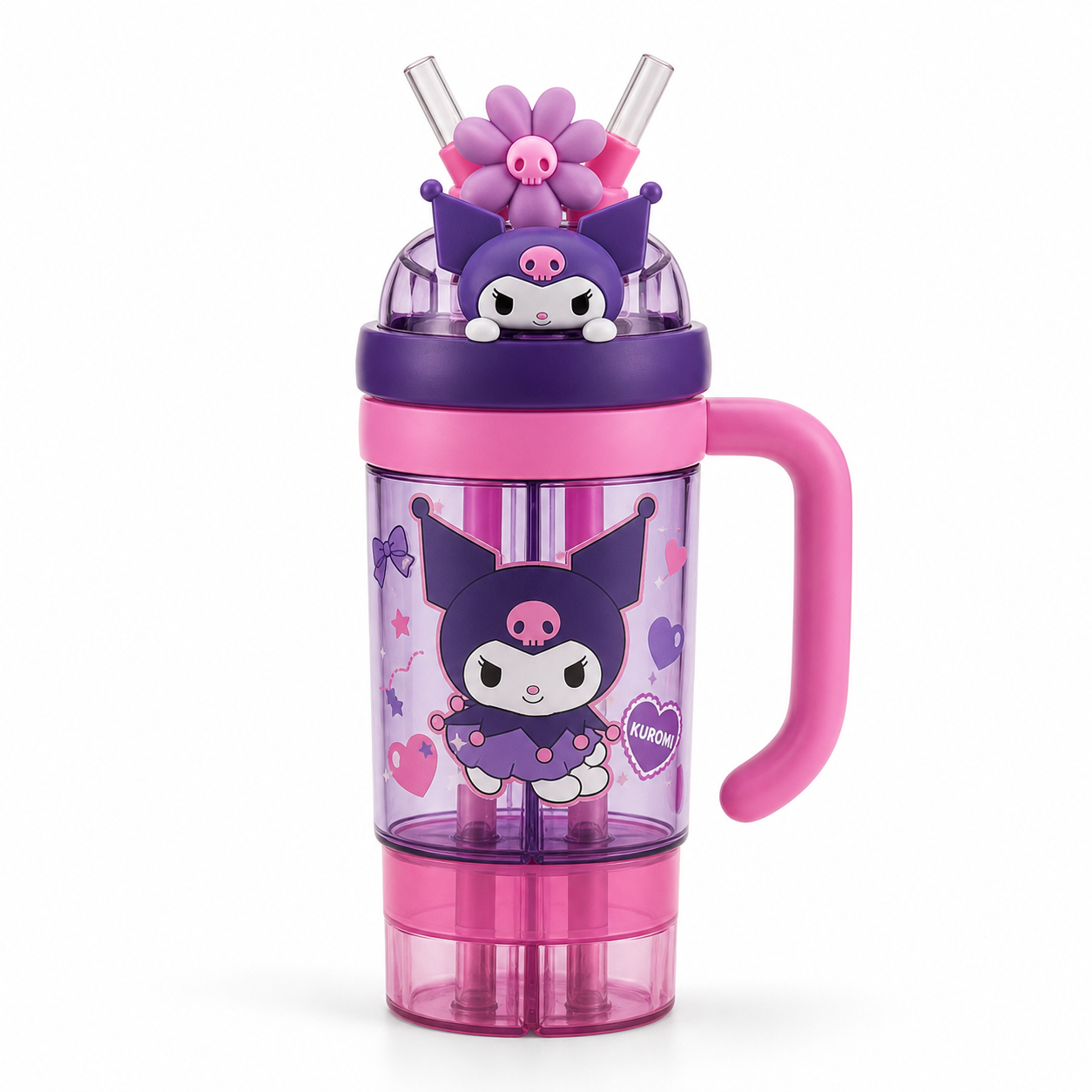 サンリオ 2ルームストロータンブラー 1300ml（650ml×2）