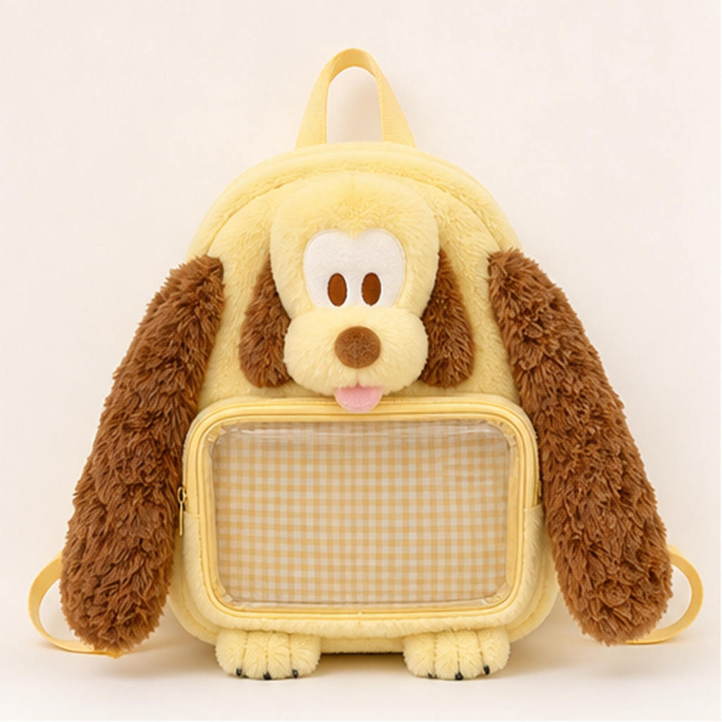 ロングイヤードッグ もこもこ痛バッグリュック