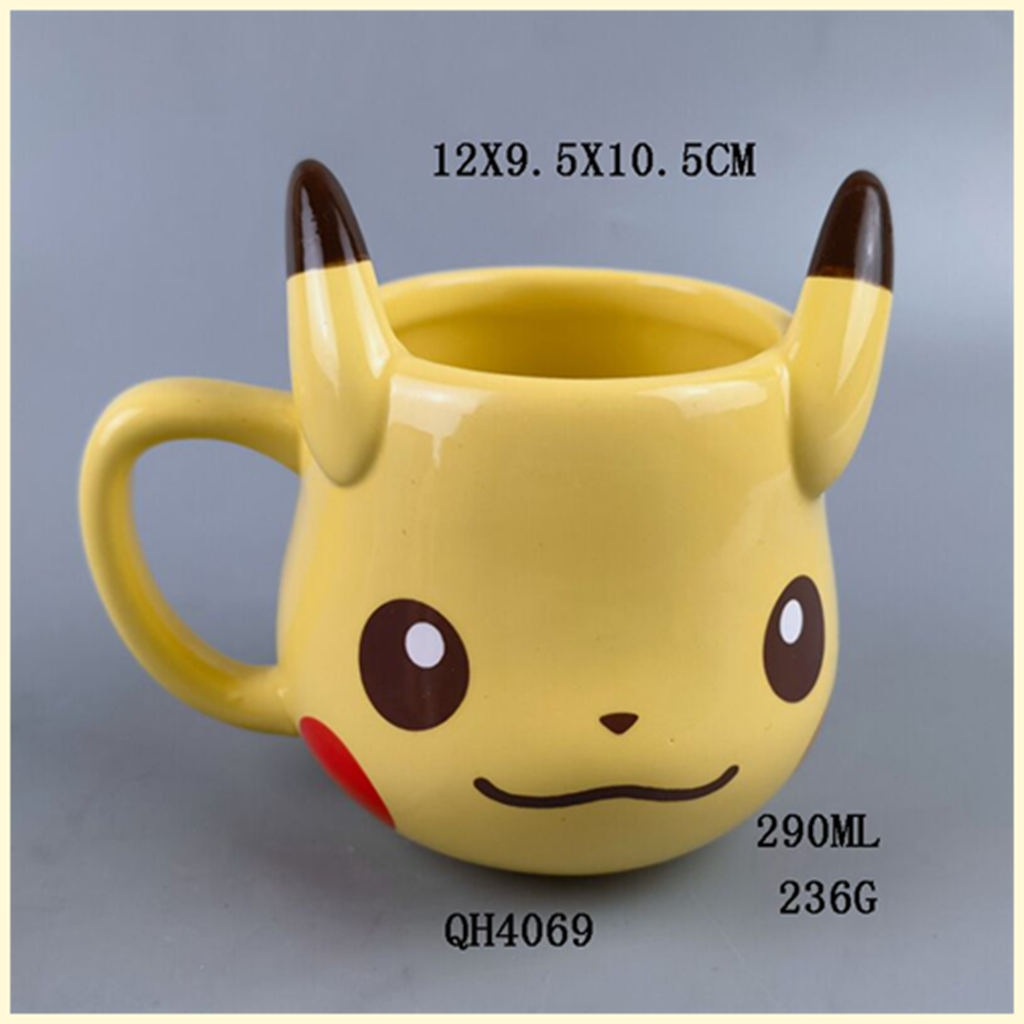 ポケットモンスター ピカチュウ 290ml 立体耳セラミックマグ イエロー
