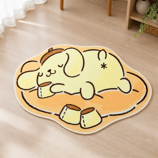 ハローキティ いちご柄ダイカットミニマット