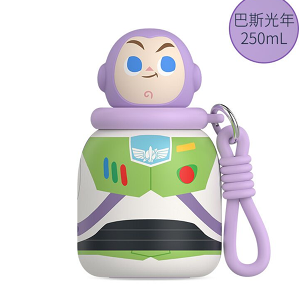 ディズニー／ピクサー バズ・ライトイヤー 250ml ステンレス保温ボトル パープル