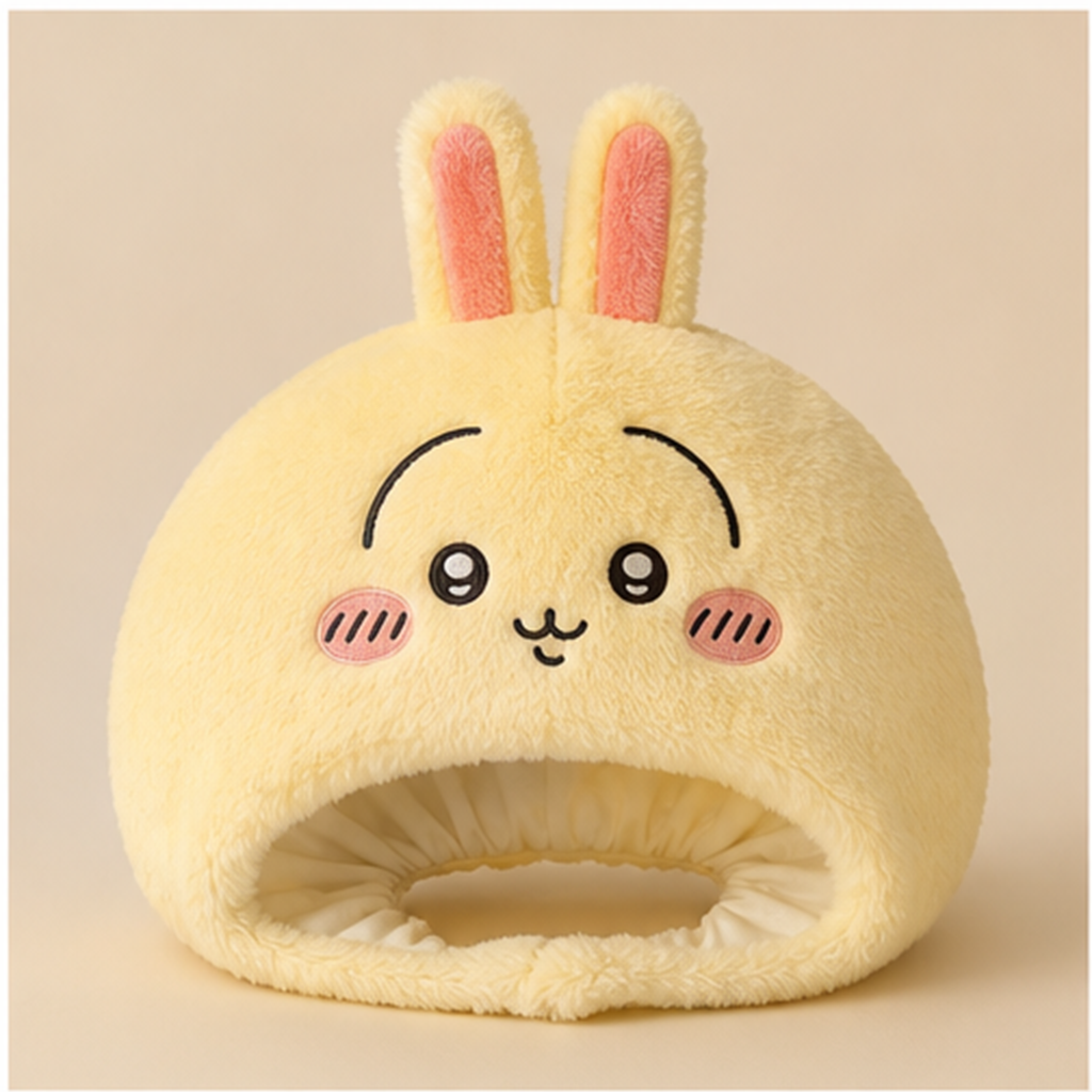 ちいかわ うさぎ もこもこ防寒フード