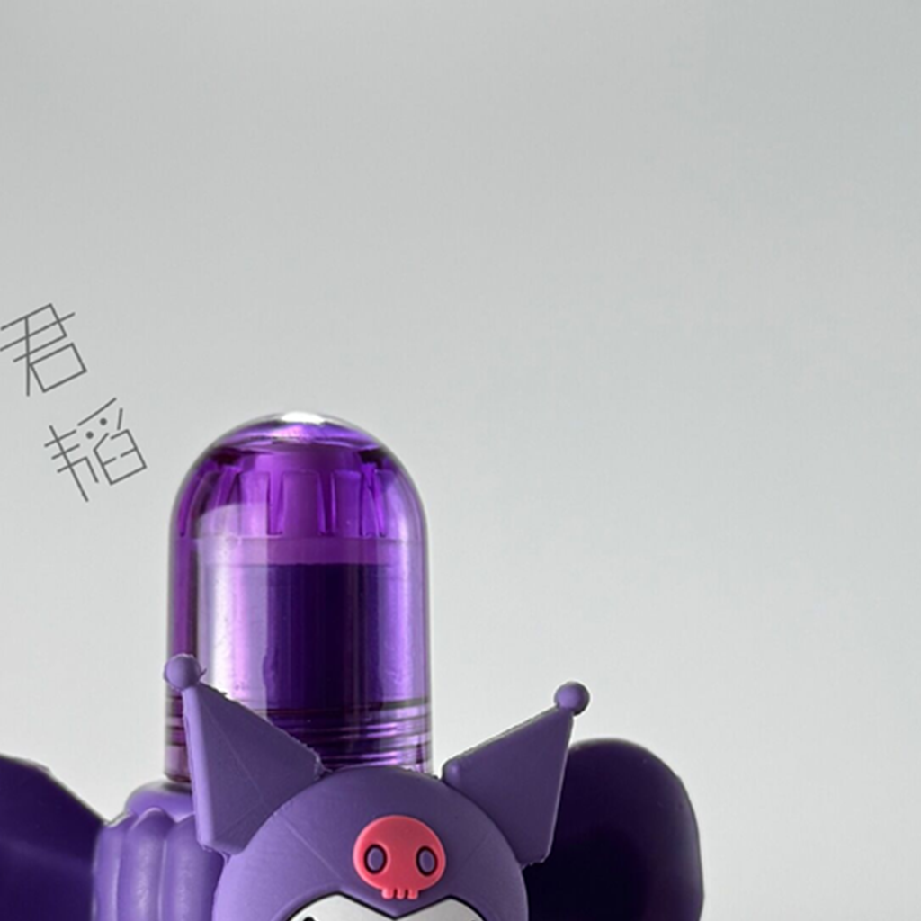 サンリオ クロミ 660ml ワンタッチ ストローボトル パープル