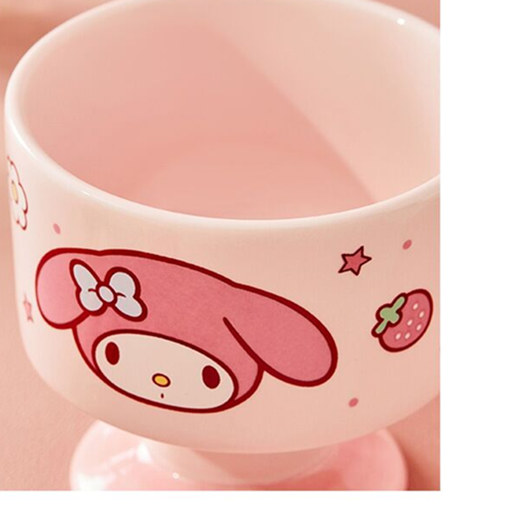 マイメロディ 脚付きセラミックデザートカップ 100ml