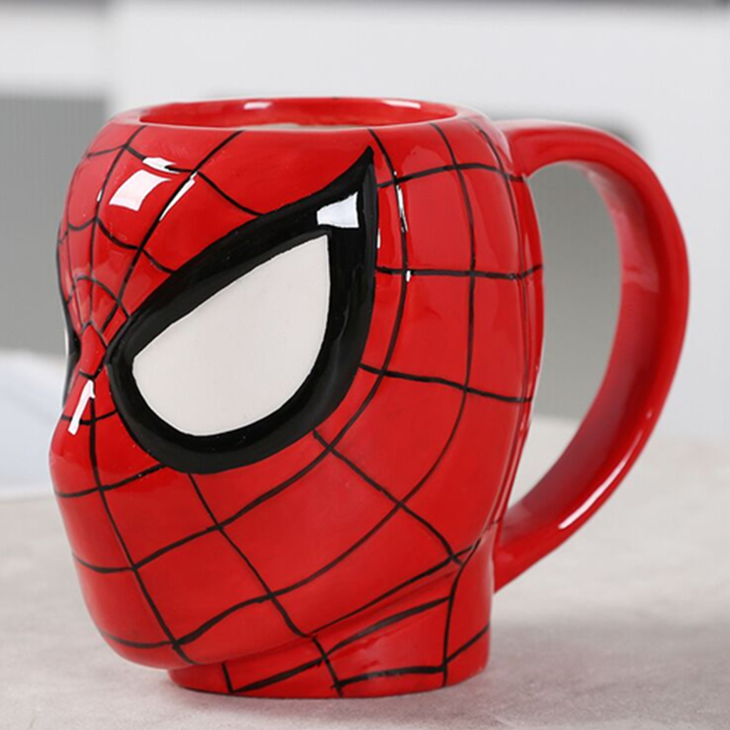 マーベル スパイダーマン 立体セラミックマグ レッド