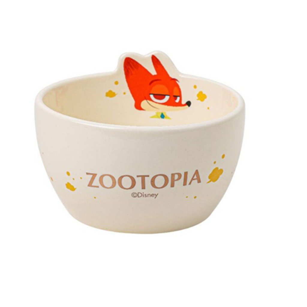 ズートピア ニック 立体モチーフ陶器ボウル 400ml