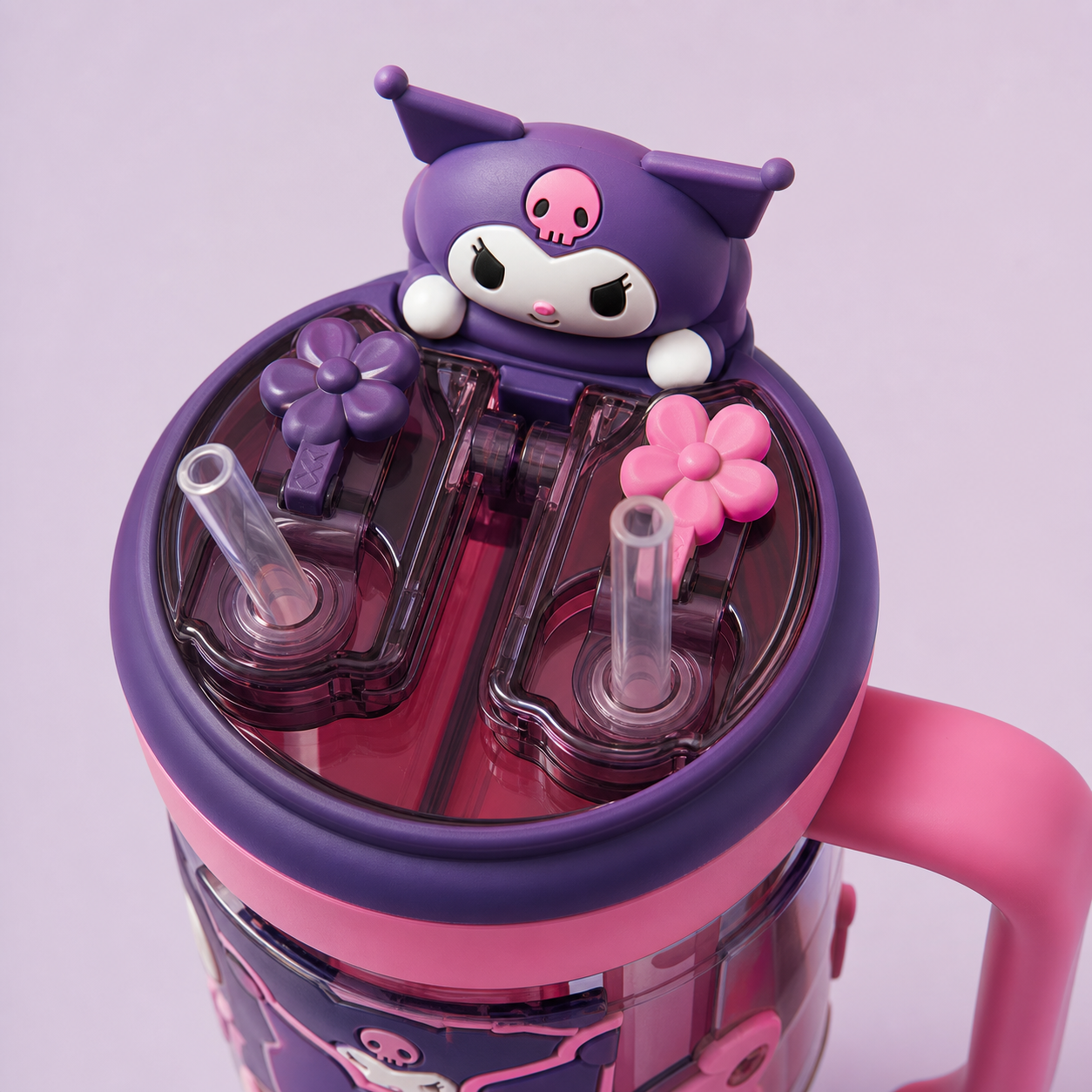 サンリオ 2ルームストロータンブラー 1300ml（650ml×2）