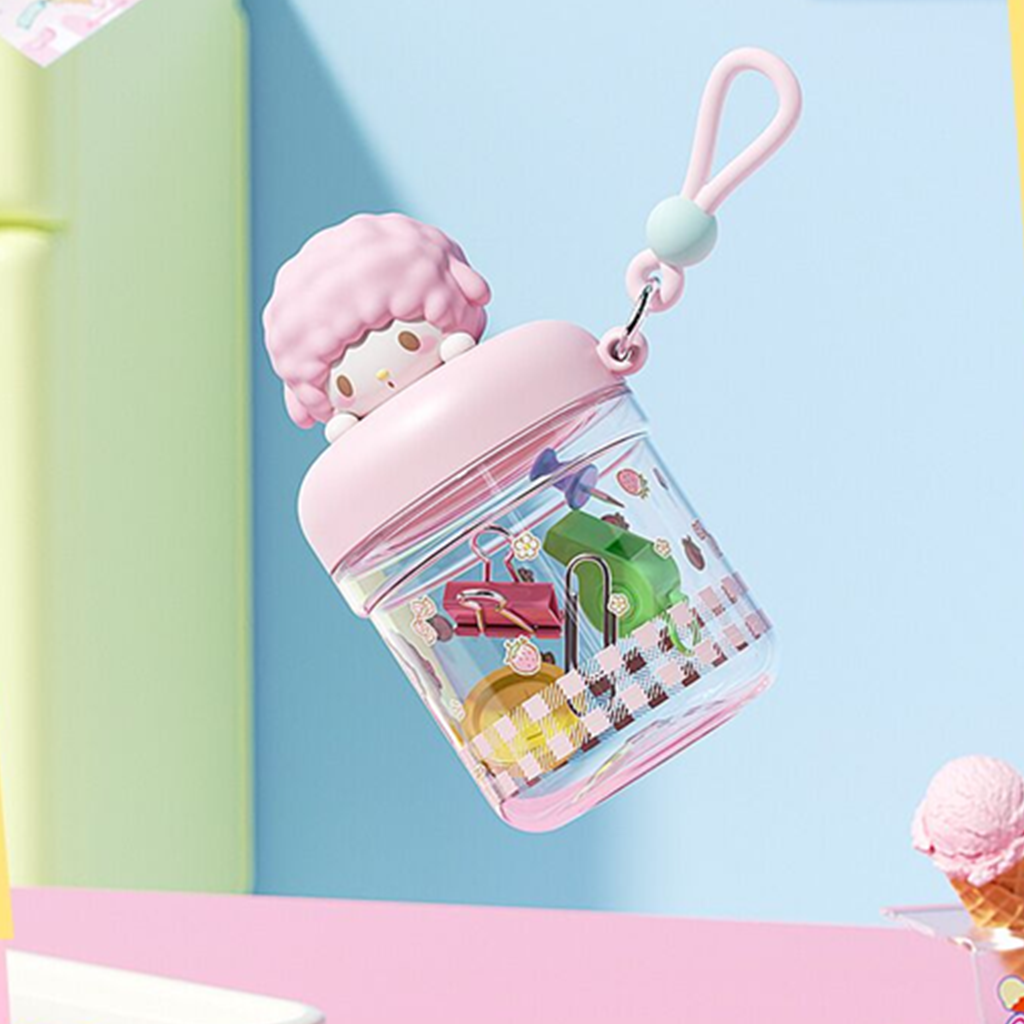 サンリオ マイスウィートピアノ 400ml Tritan ストローボトル ピンク