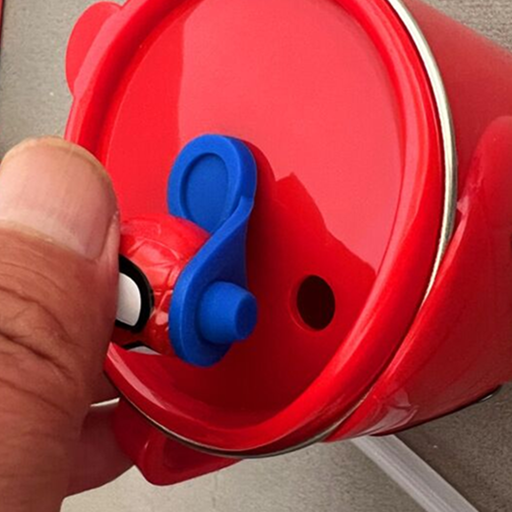 スパイダーマン ふた付きストローカップ 320ml レッド