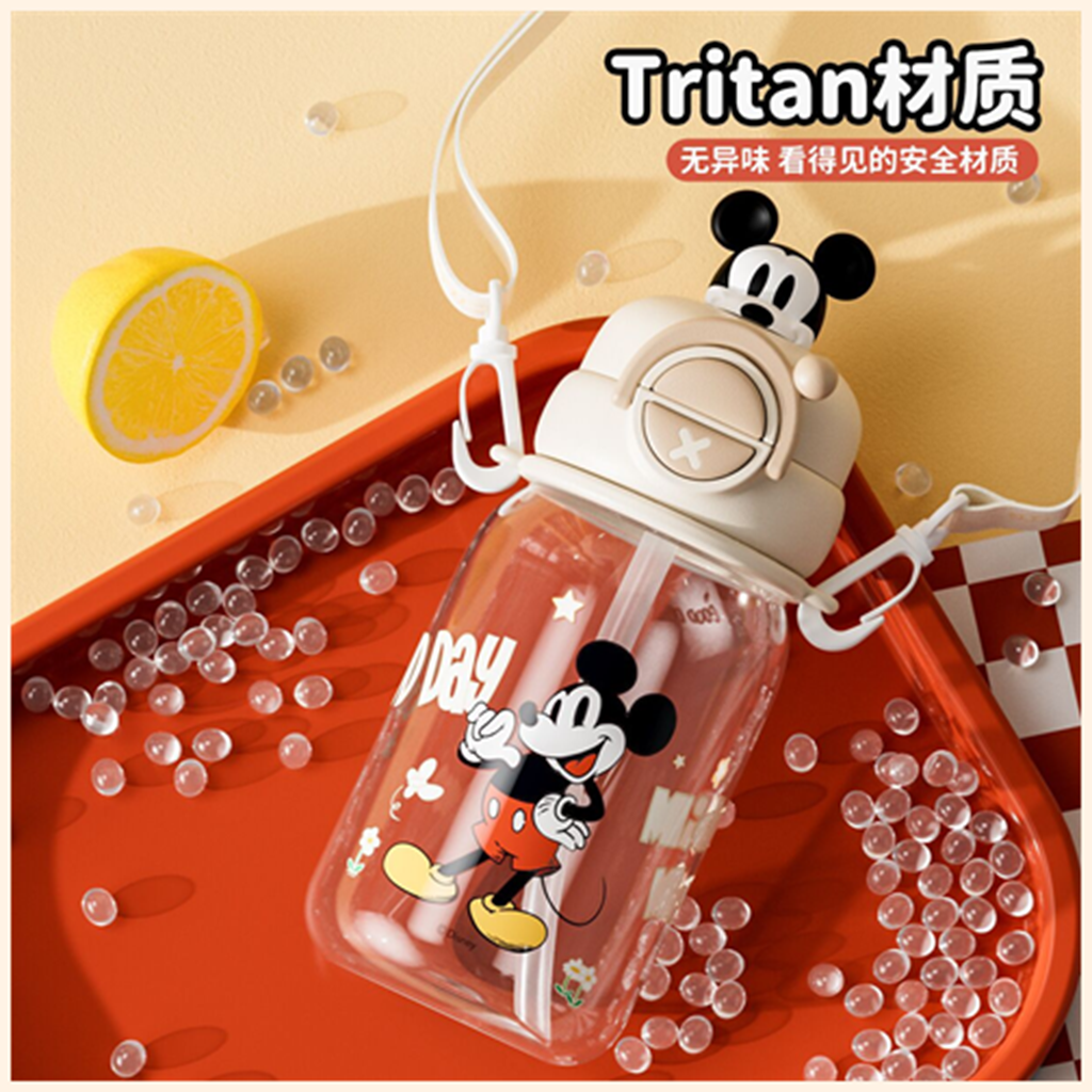 ディズニー ミッキー 620ml トライタン 2WAYキッズボトル ベージュ