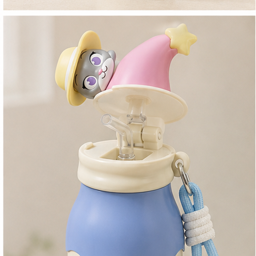 ディズニー ズートピア ジュディ 500ml 316ステンレス ストローボトル