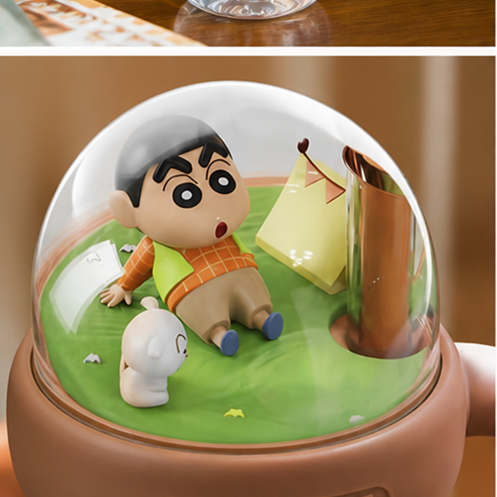 クレヨンしんちゃん ジオラマドーム Tritanストローカップ ハンドル付き