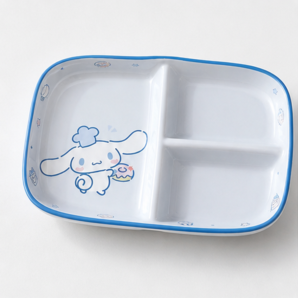 サンリオ シナモロール セラミック朝食食器 3点セット ブルー