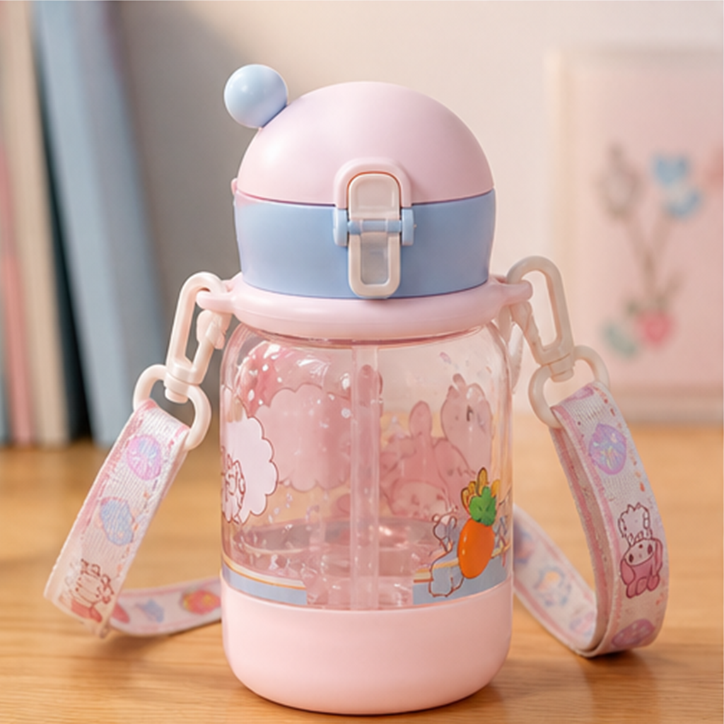 マイメロディ 510ml 2WAYクリアウォーターボトル