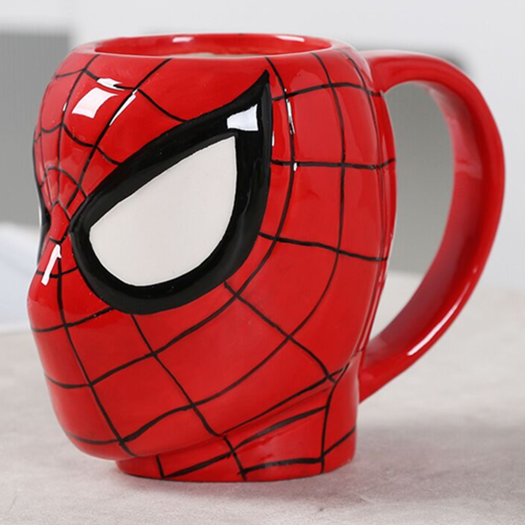 マーベル スパイダーマン 立体セラミックマグ レッド