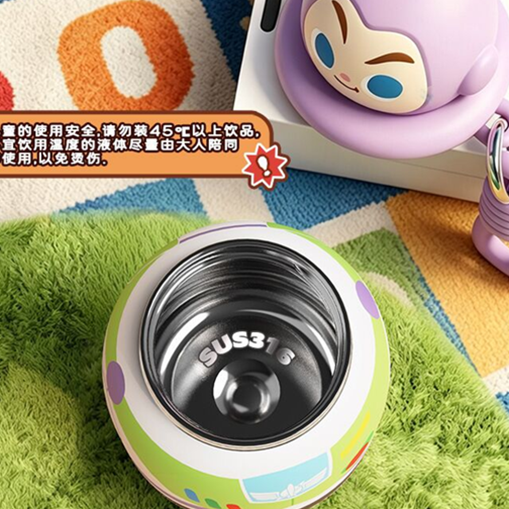 ディズニー／ピクサー バズ・ライトイヤー 250ml ステンレス保温ボトル パープル