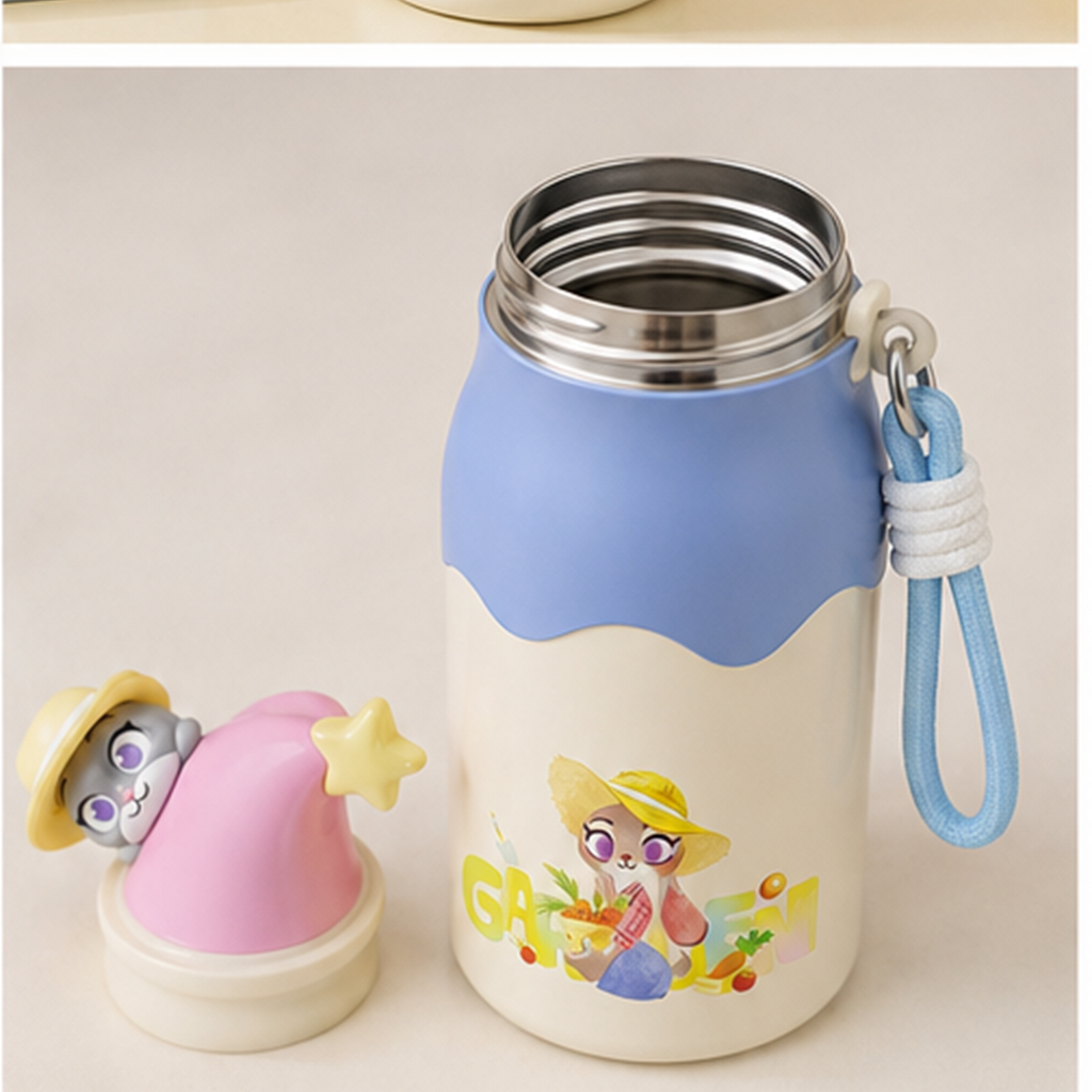 ディズニー ズートピア ジュディ 500ml 316ステンレス ストローボトル