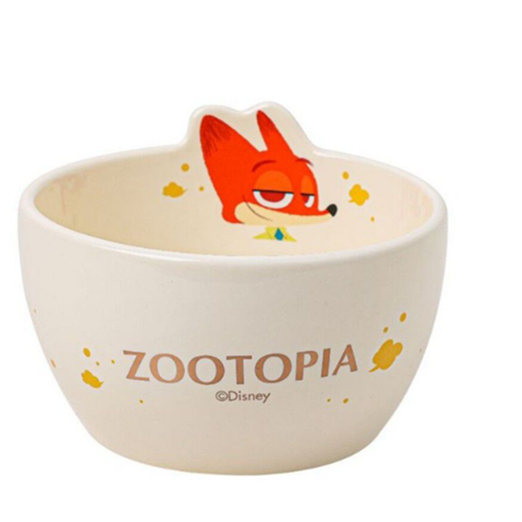 ズートピア ニック 立体モチーフ陶器ボウル 400ml