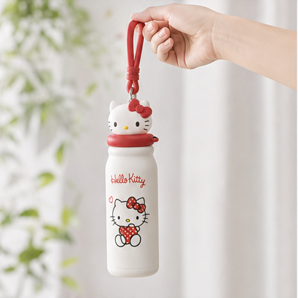 サンリオキャラクター 2WAYストロー保温ボトル