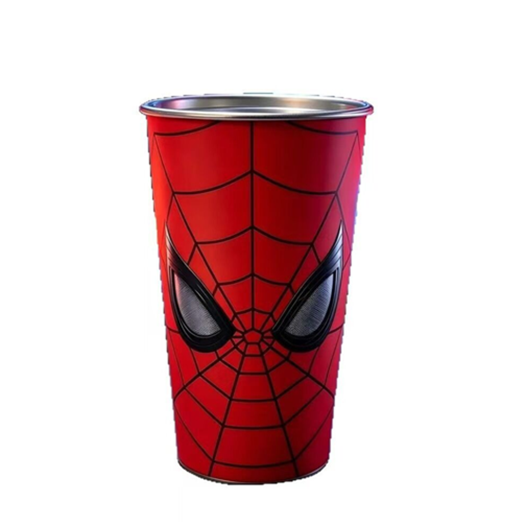 スパイダーマン 700ml 冷感カラーチェンジタンブラー ふた・ストロー付き