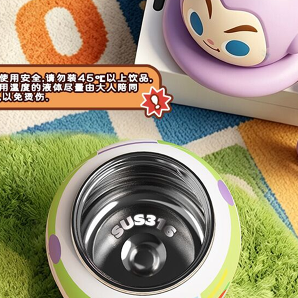 ディズニー／ピクサー バズ・ライトイヤー 250ml ステンレス保温ボトル パープル